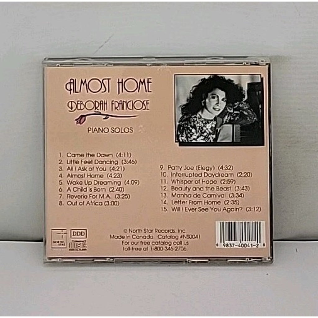 Almost Home by Deborah Franciose (CD, Jul-2004, North Star Music)