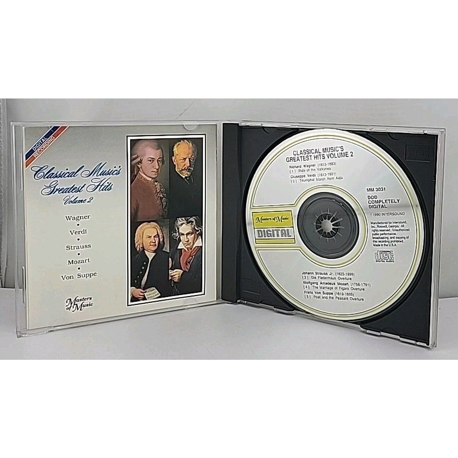 Classical Music's Greatest Hits Volume 2 CD Masters of Music