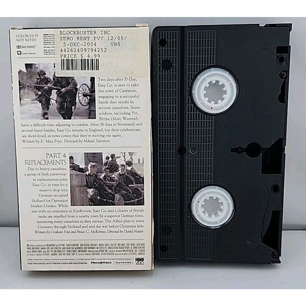 Bamd Of Brothers Part 3 & 4 Vhs