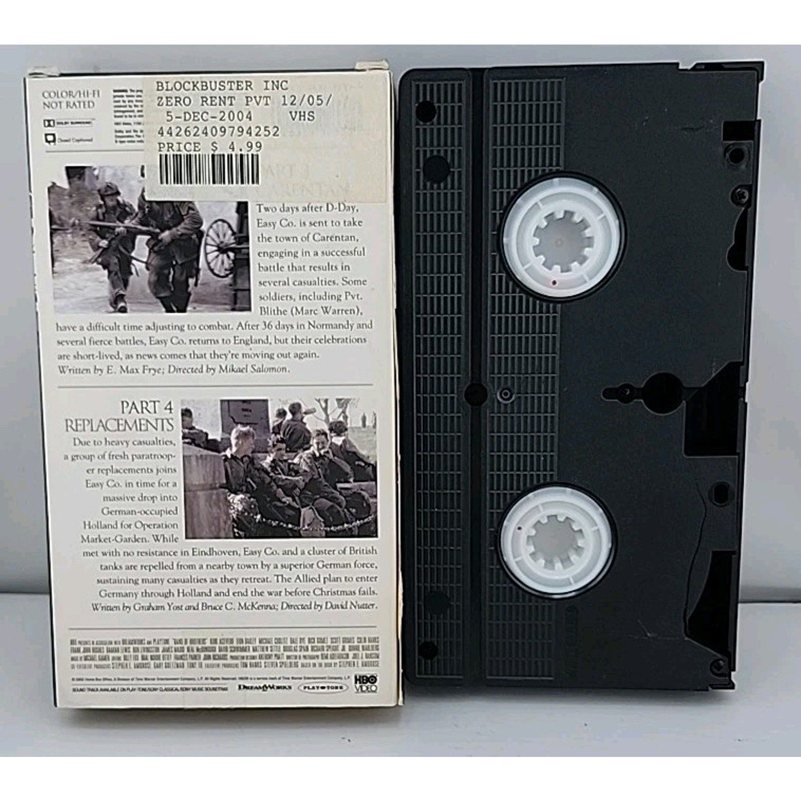 Bamd Of Brothers Part 3 & 4 Vhs