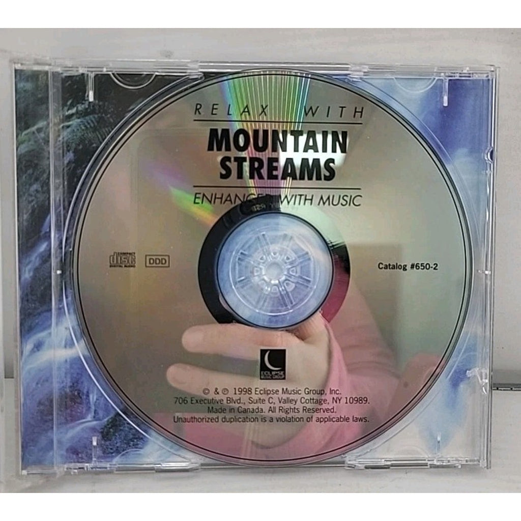 Relax with...Mountain Streams by Environmental (CD, Jun-1999, Creative Music...