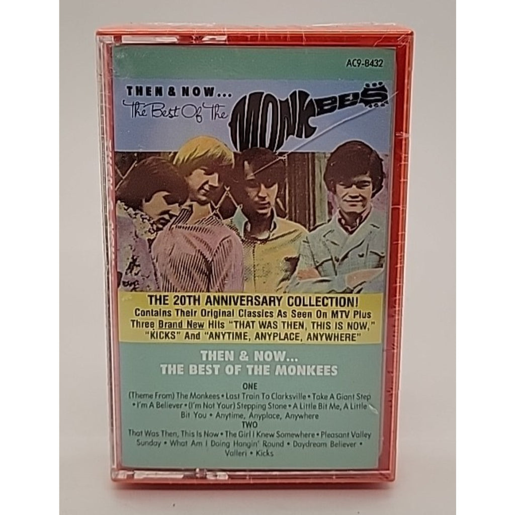 Then & Now... The Best Of The Monkees (Cassette, 1986, Arista) *Brand New*
