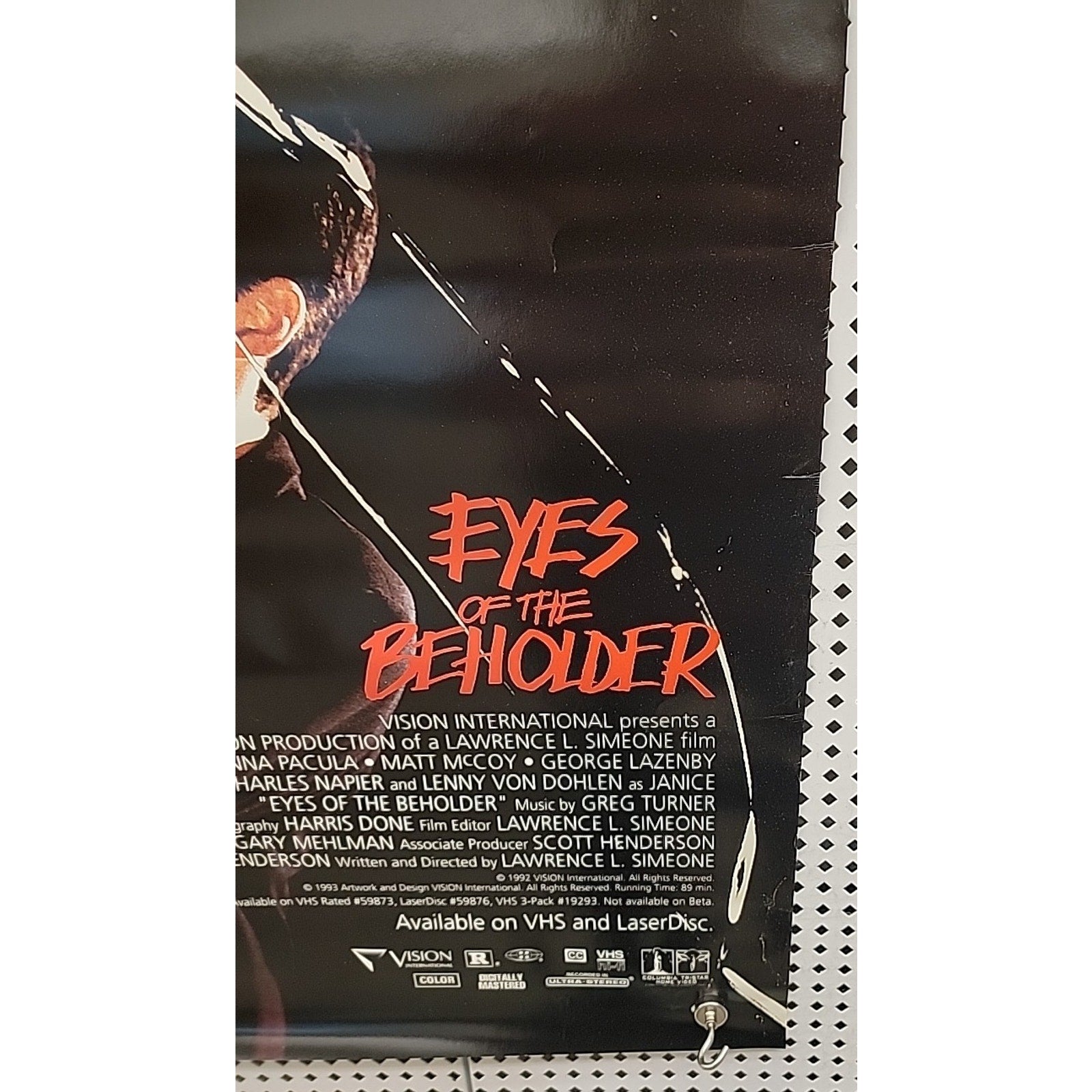 Eye Of The Beholder Movie Poster 27x40