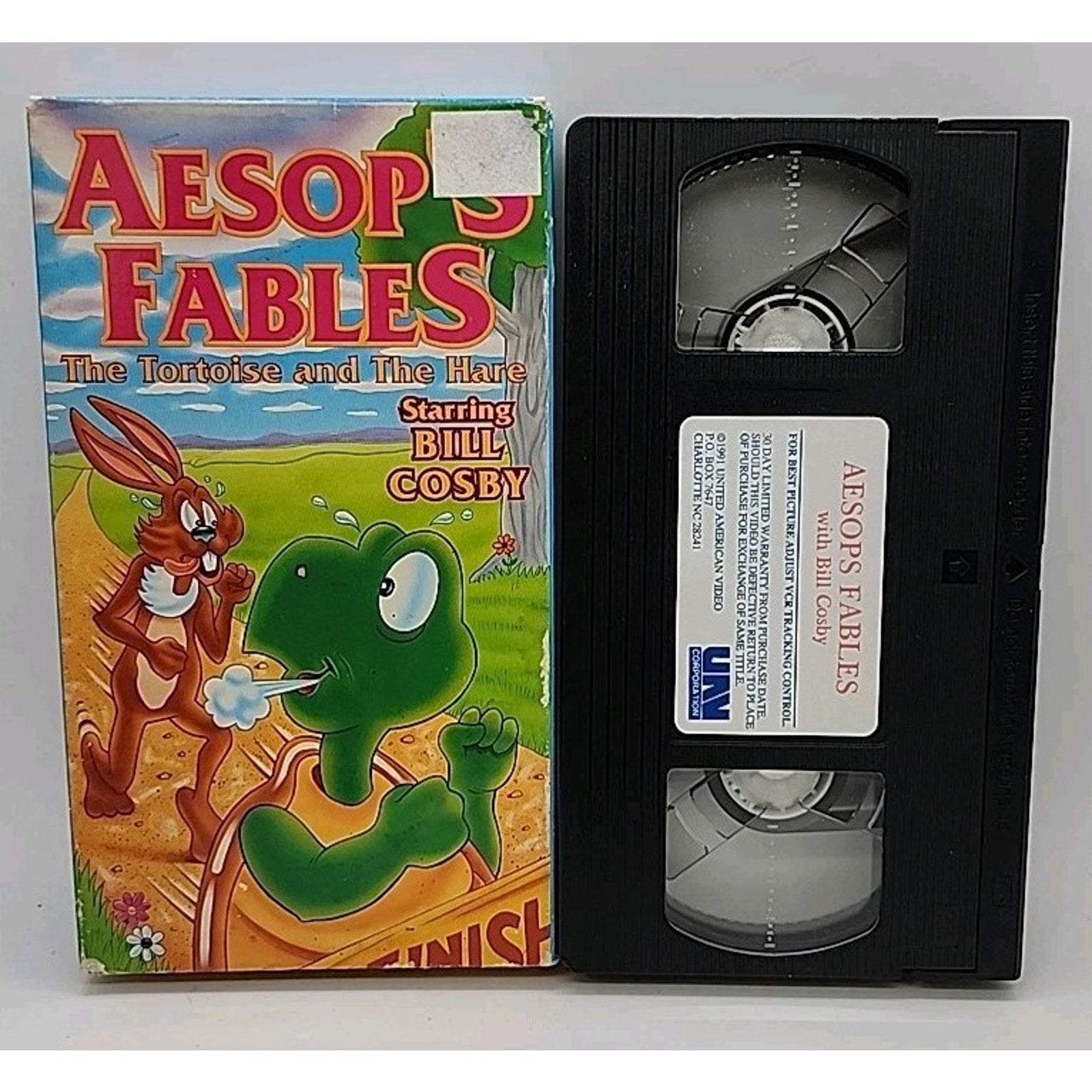 Aesops Fables - The Tortoise and the Hare (VHS, 1997)