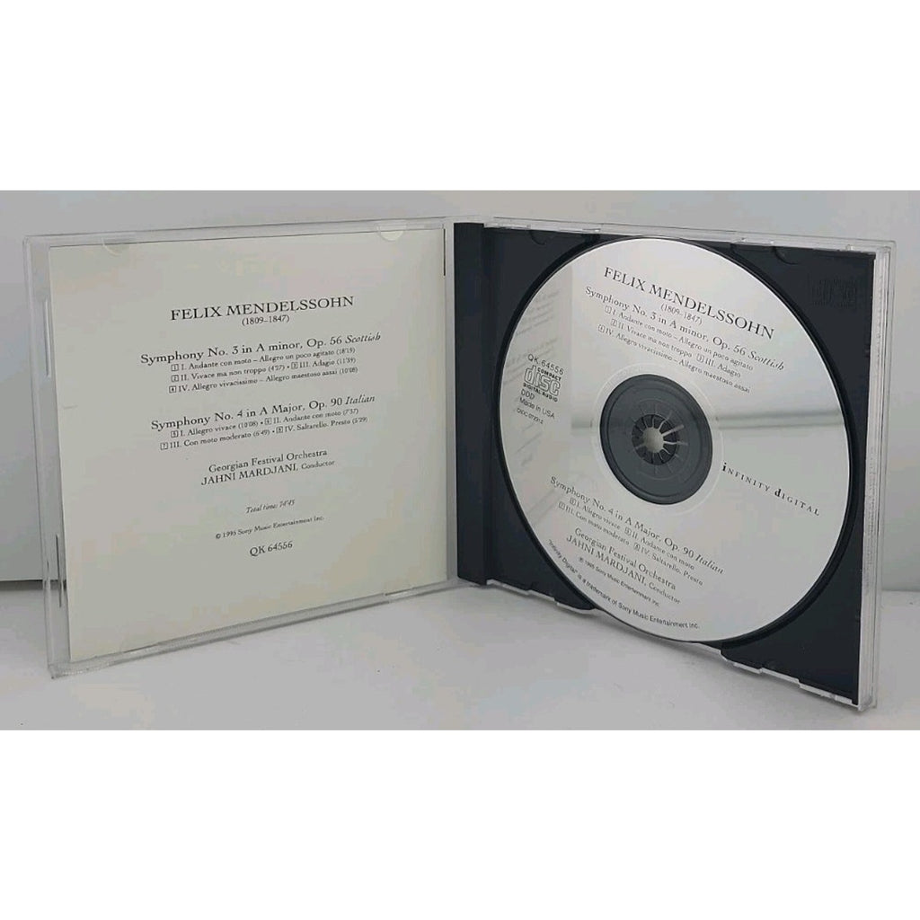 Symphonies 3 & 4 by Mendelssohn (CD, 1995)