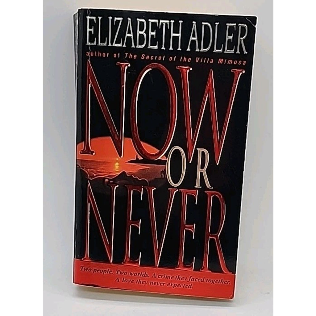 Now or Never : A Novel by Elizabeth Adler (1997, Mass Market)