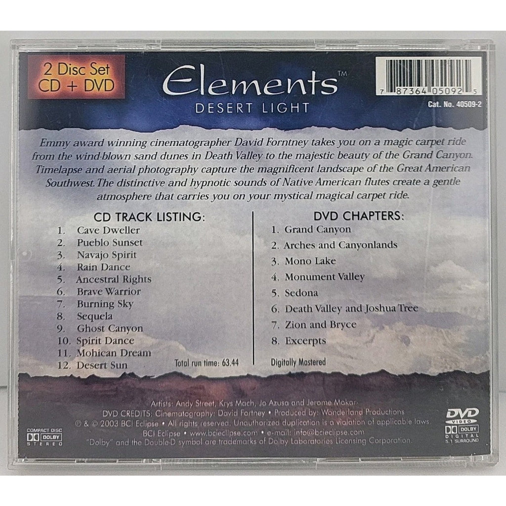 Elements: Desert Light by Various Artists (CD, Oct-2003, BCI Music (Brentwood...