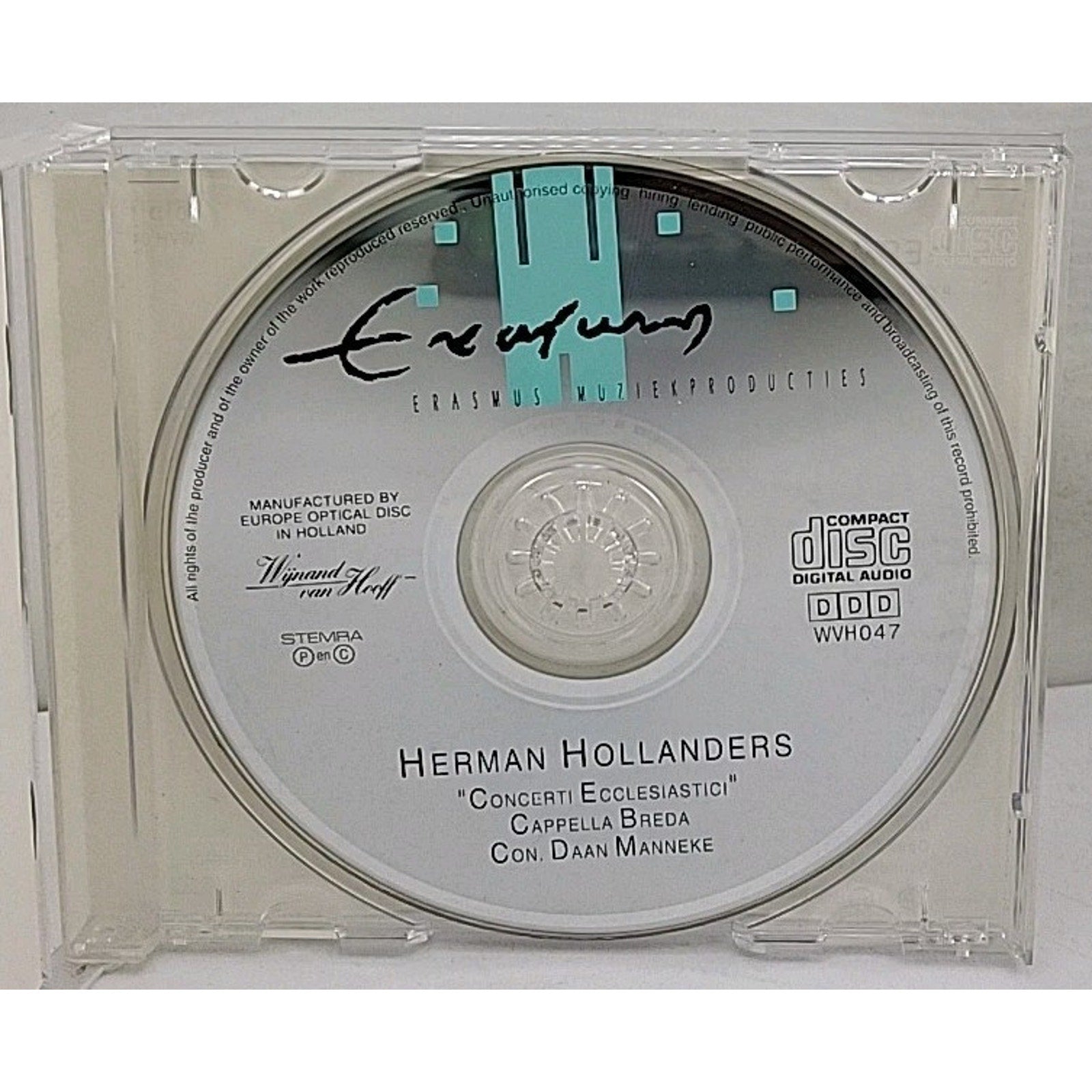 Herman Hollanders Concerti Ecclesiastici CD