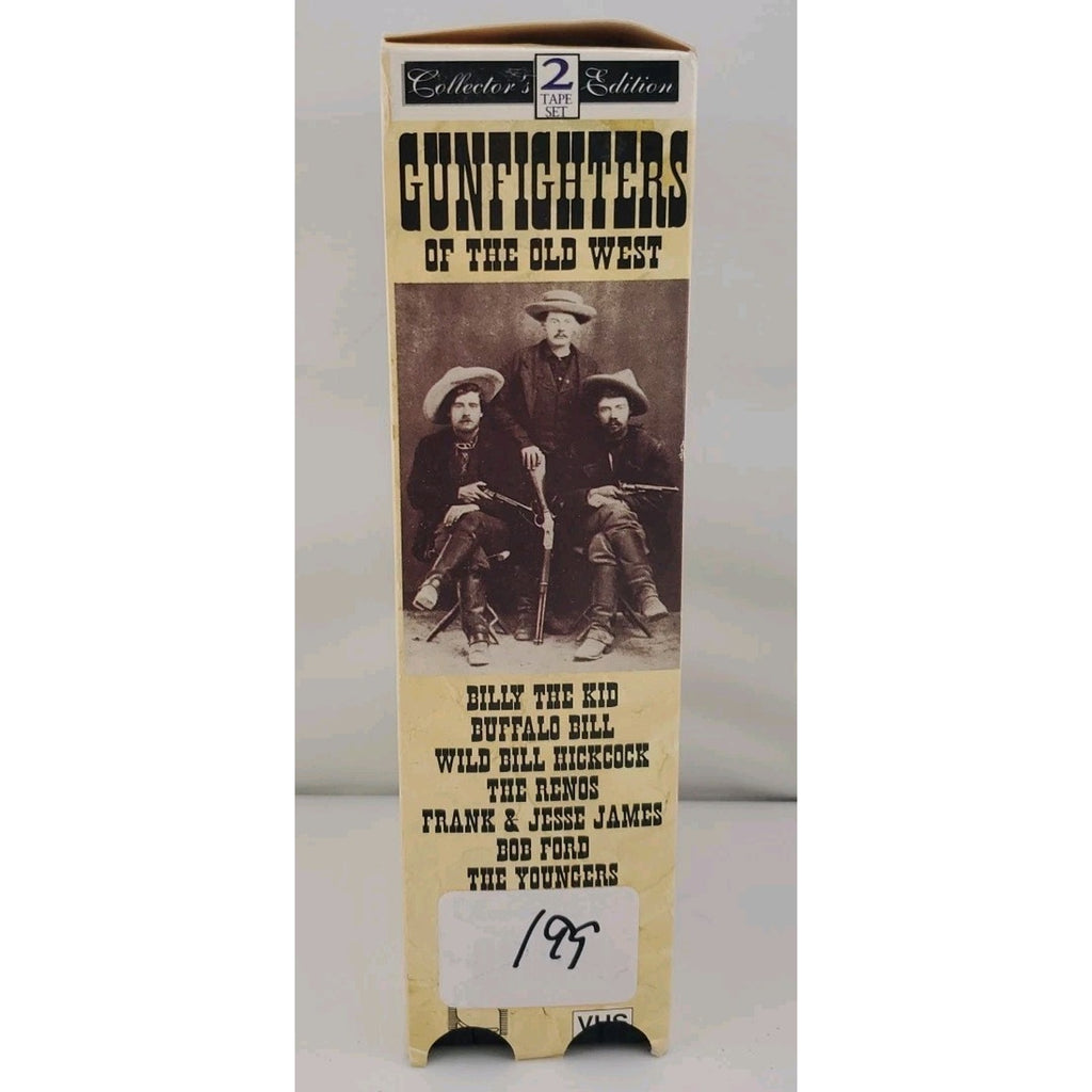 Gunfighters of the Old West (VHS, 1992, 2-Tape Set)