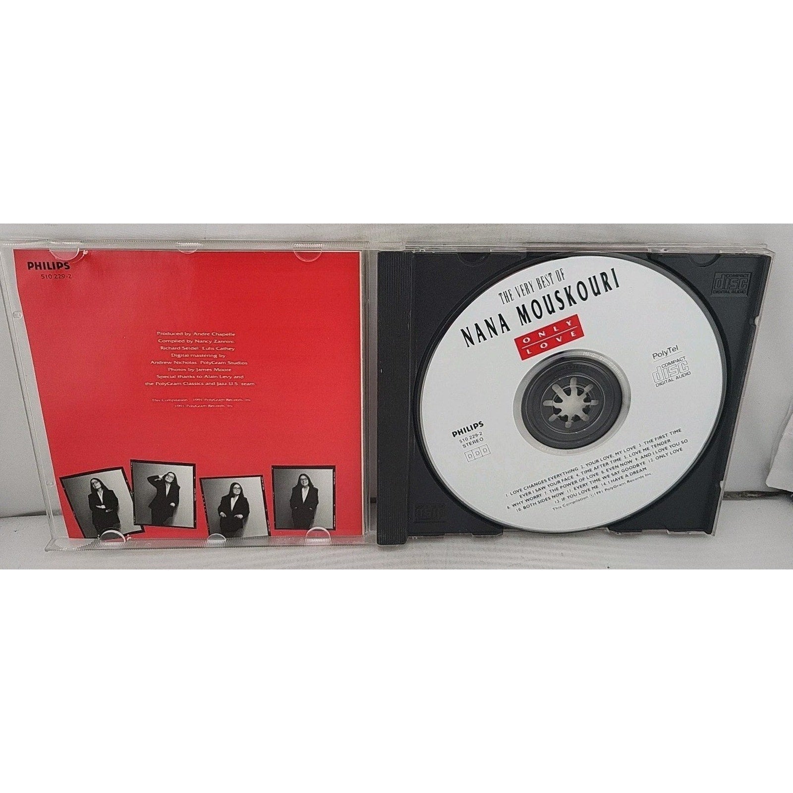 Only Love: Best of by Mouskouri, Nana (CD, 1991)