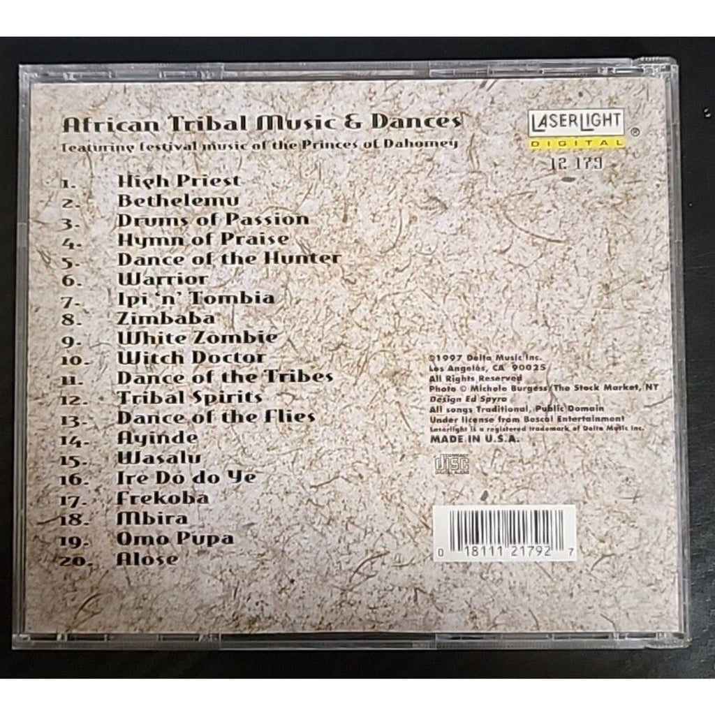 Festival Music : African Tribal Music & Dances (CD)