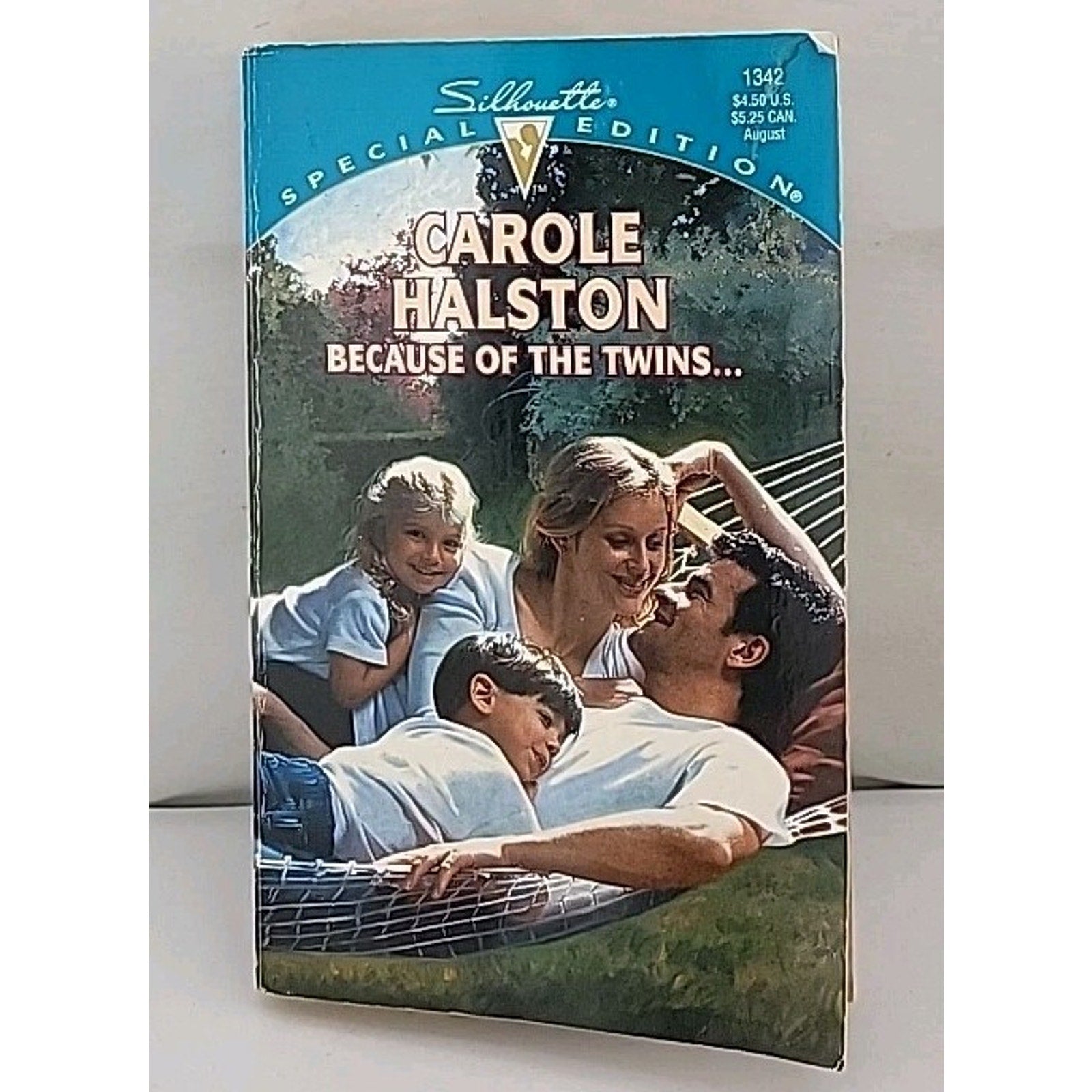 Because of the Twins... by Carole Halston (2000, Mass Market)