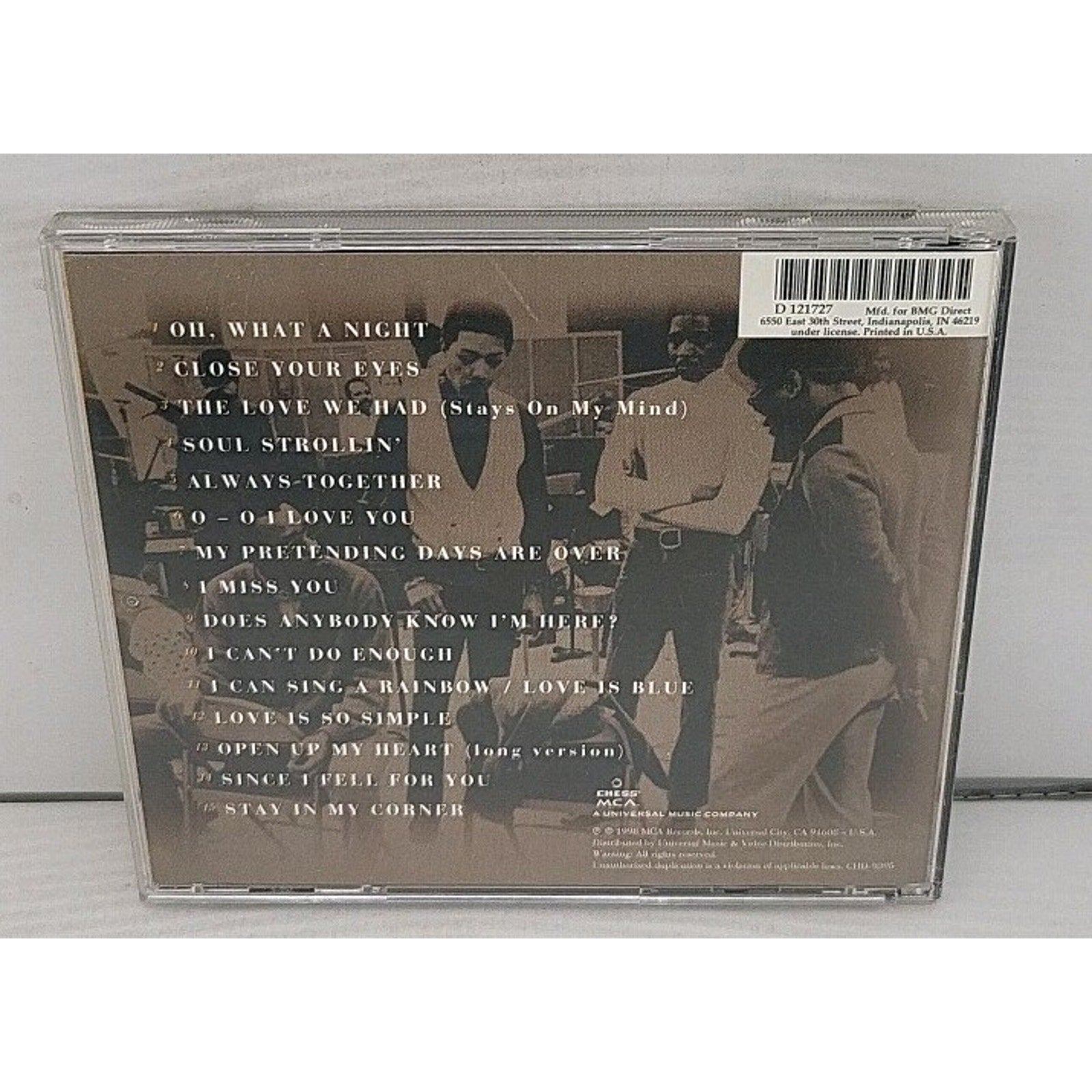 The Dells - Oh What A Night!: The Great Ballads CD - Chess Records