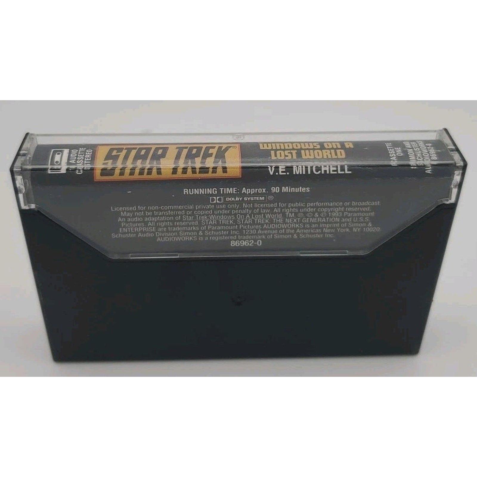 Star Trek - Windows On A Lost World - 2 Cassettes