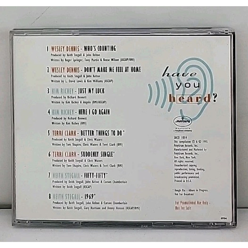 Have You Heard? By Dennis, Richey, Clark, Stegall CD