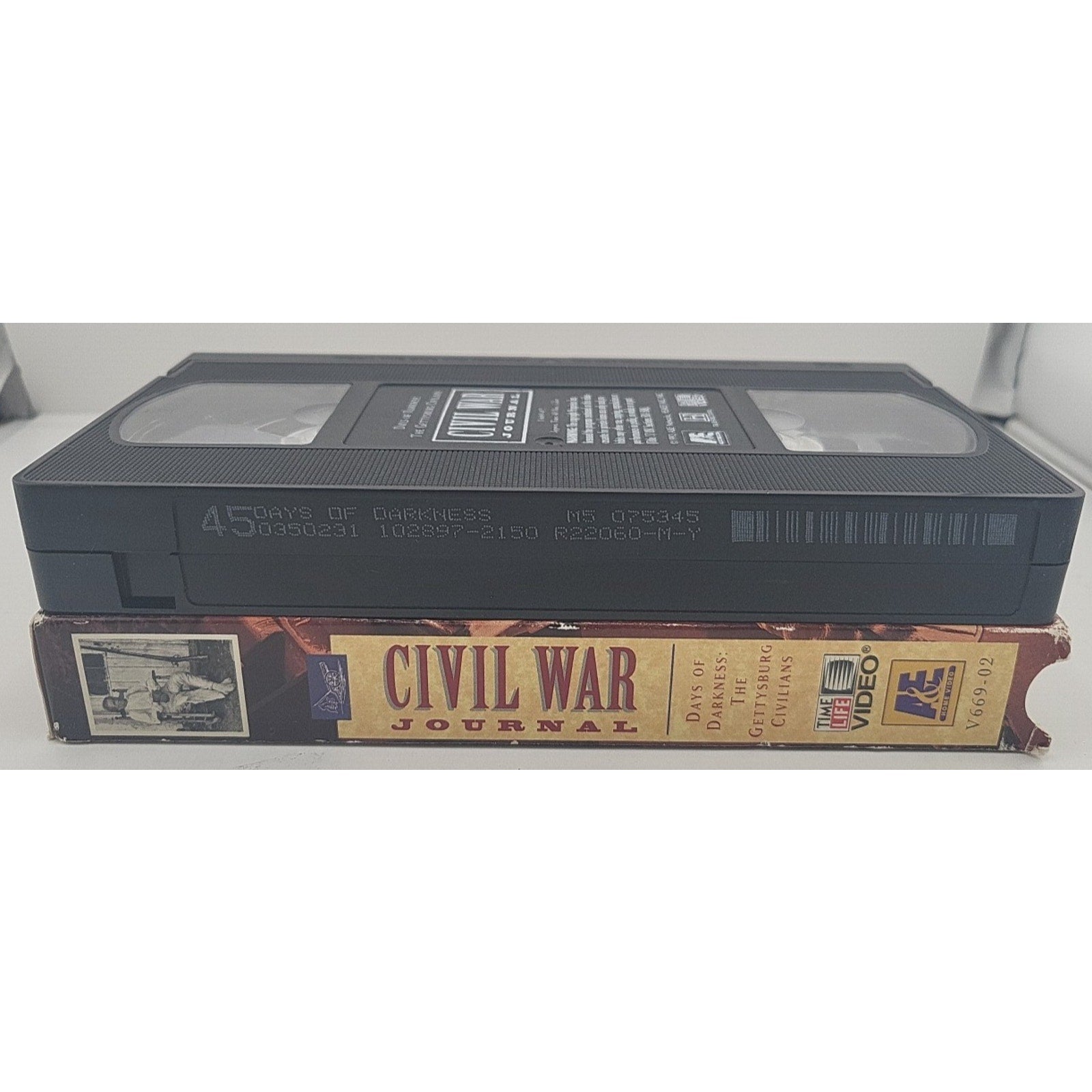 Civil War Journal Days Of Darkness: The Gettysburg Civilians VHS