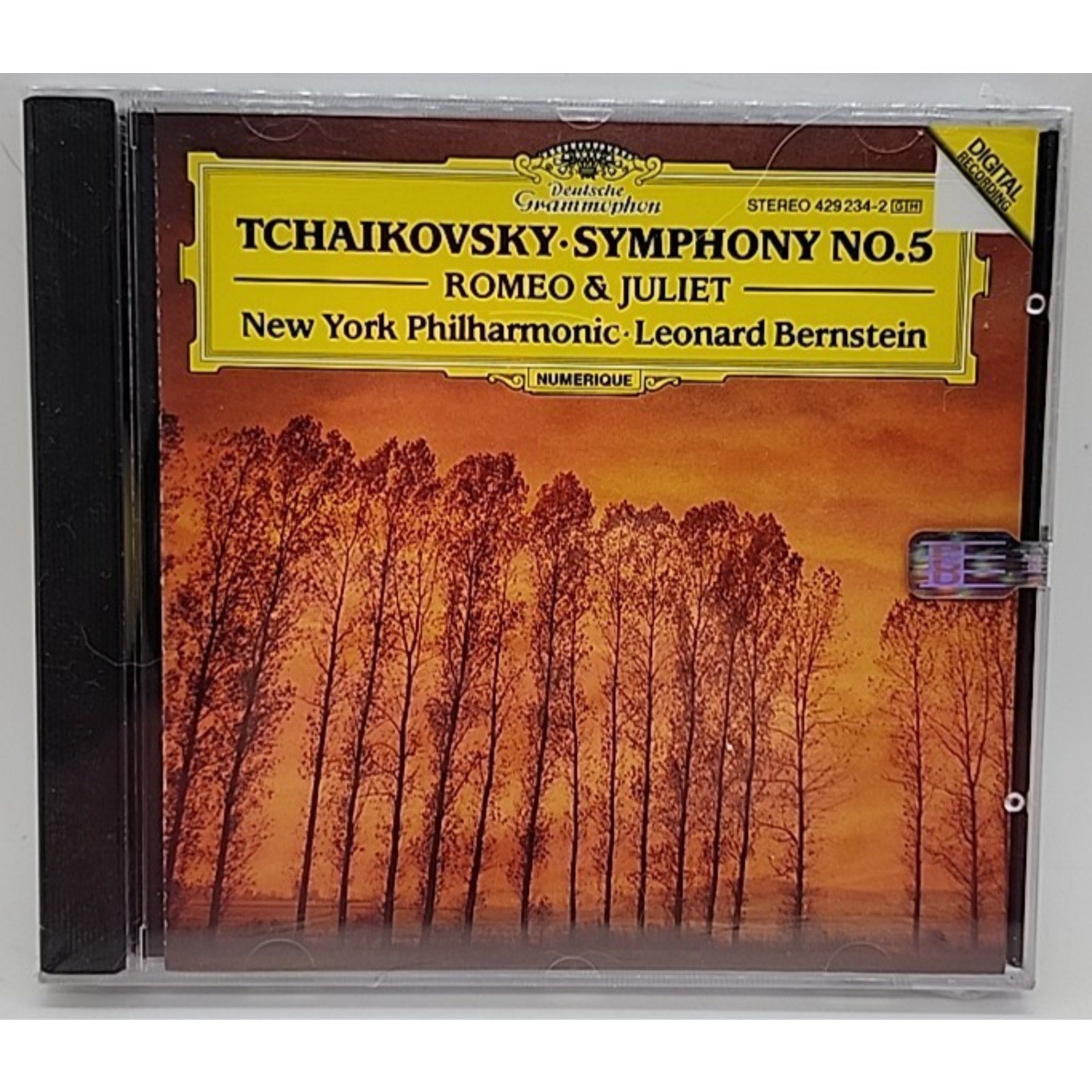 Sym 5/Romeo & Juliet by Leonard Bernstein (CD, 1990) *Brand New*