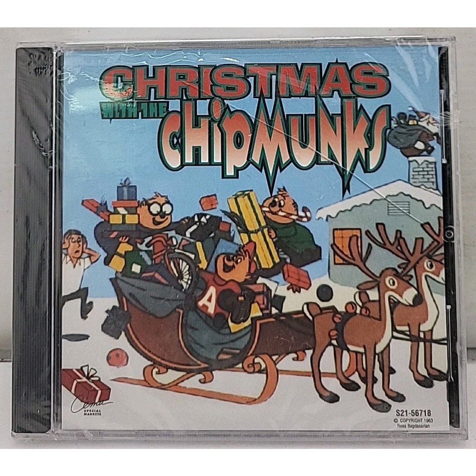 Xmas with the Chipmunks 1 by Chipmunks (CD, 1995) *Brand New*