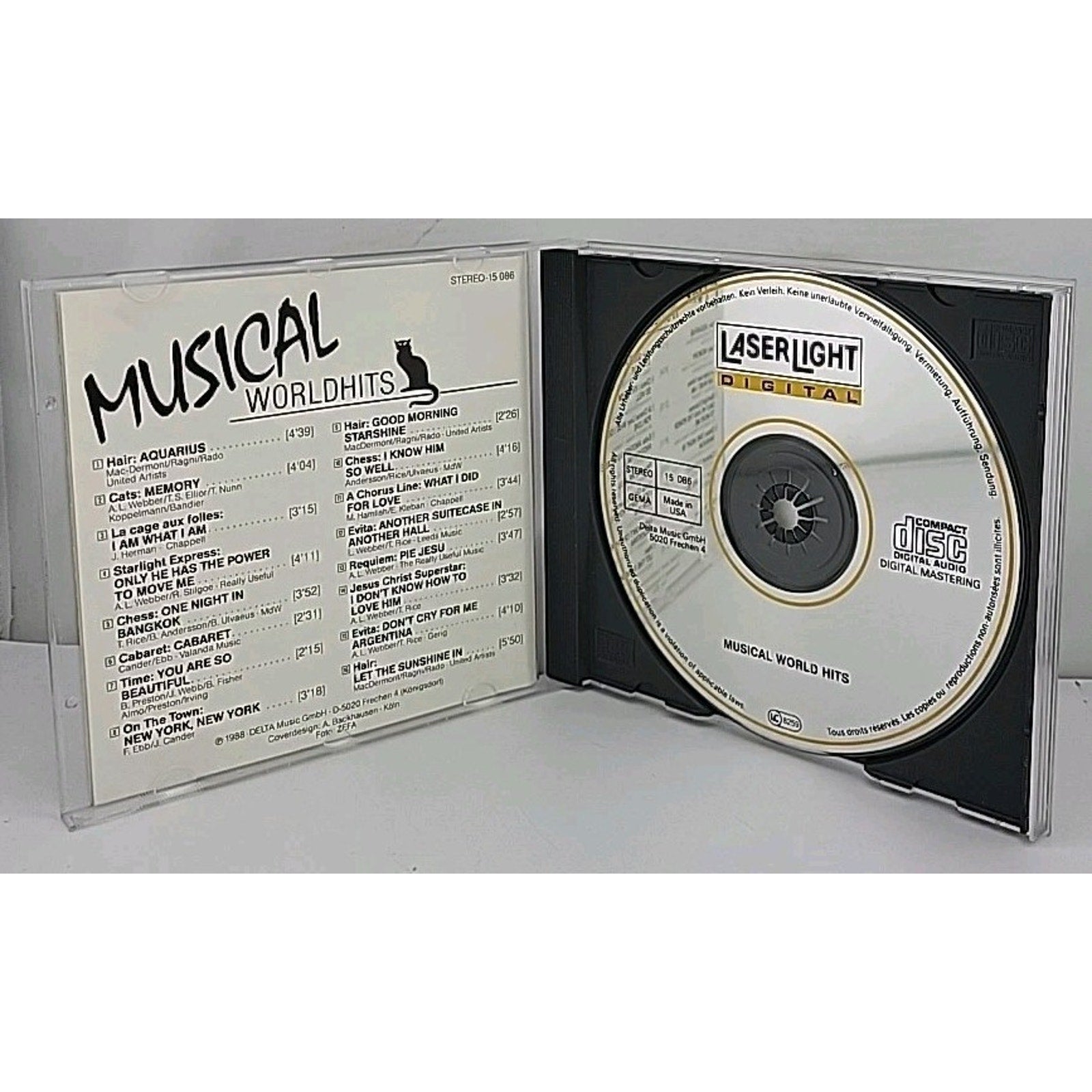 Musical World Hits by Lloyd Webber, Andrew (CD, 1990)