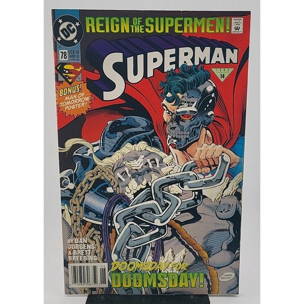 Superman #78 1993 DC Comics Comic Book