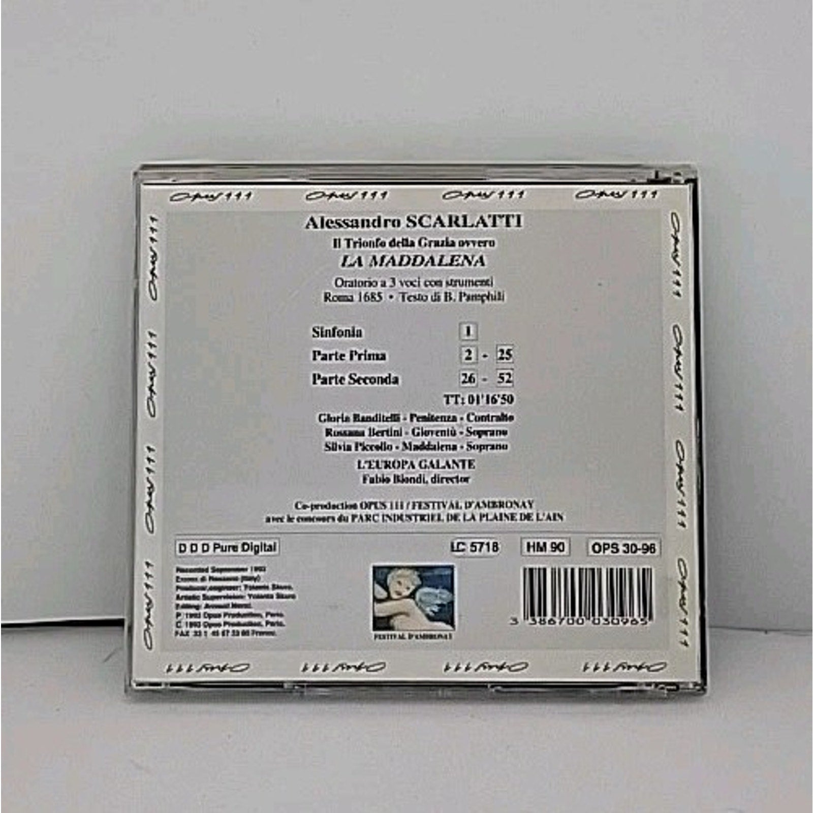 Alessandro Scarlatti - Maddalena CD