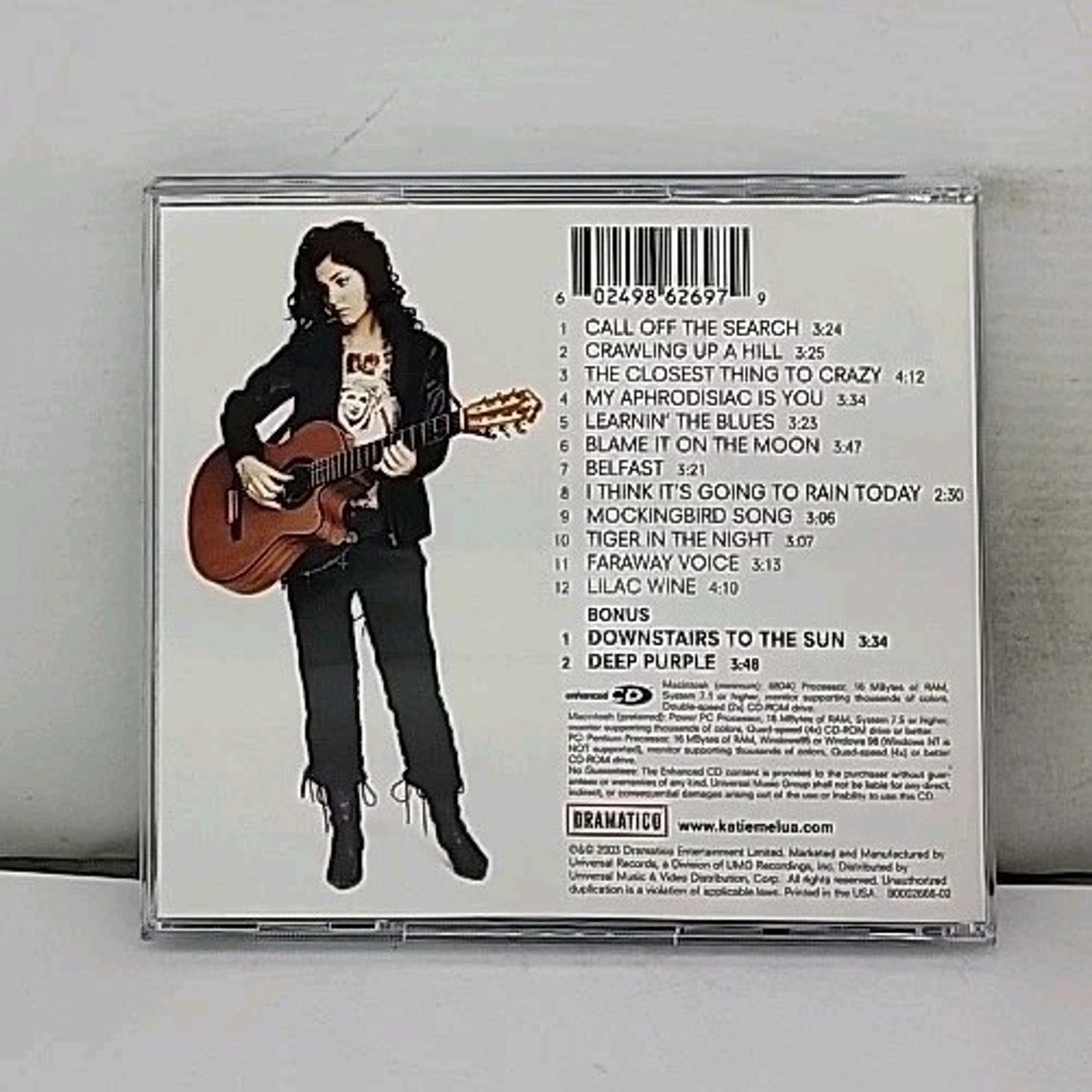 Katie Melua - Call off the Search (CD + Bonus CD, 2003, Dramatico)