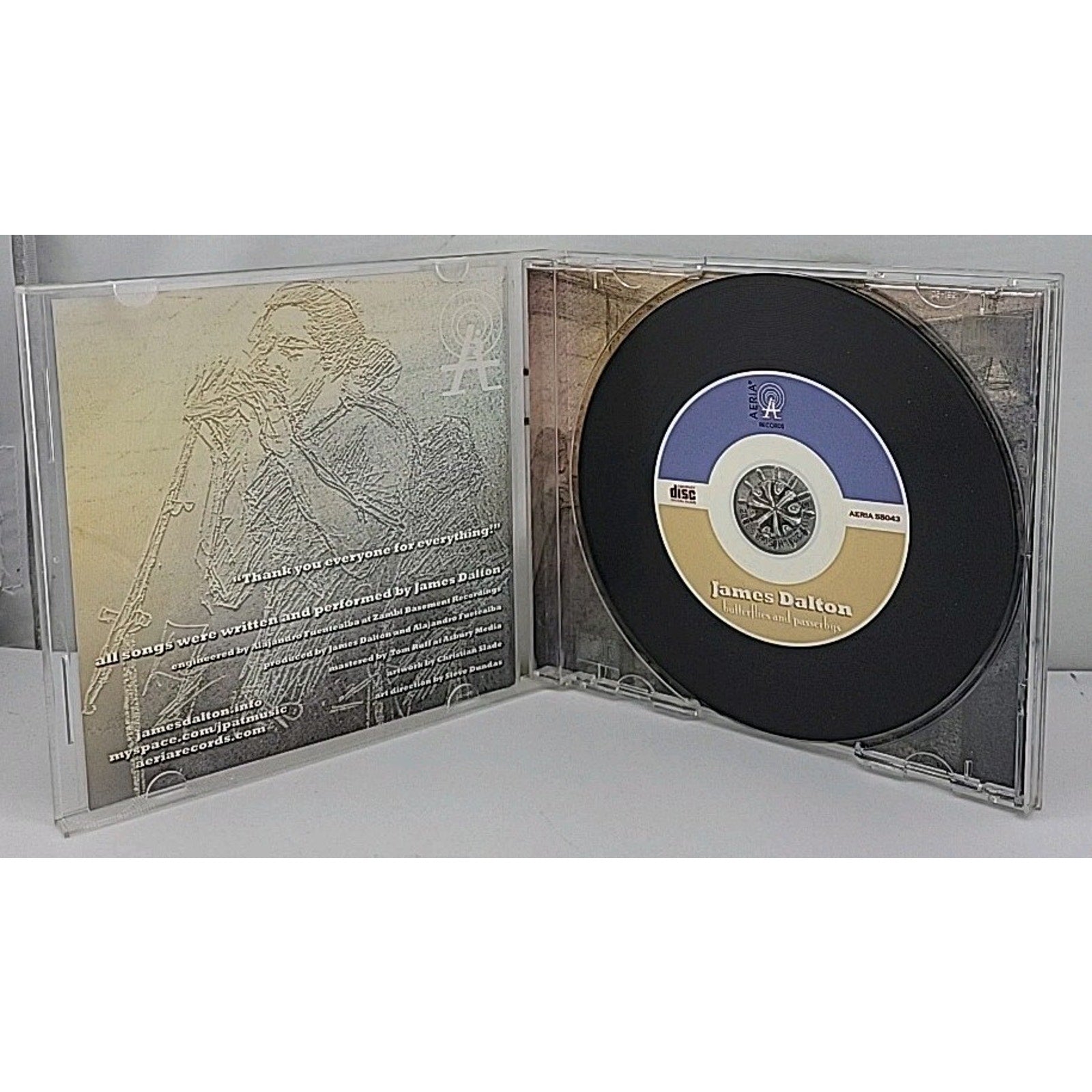 Butterflies And Passerbys By James Dalton CD