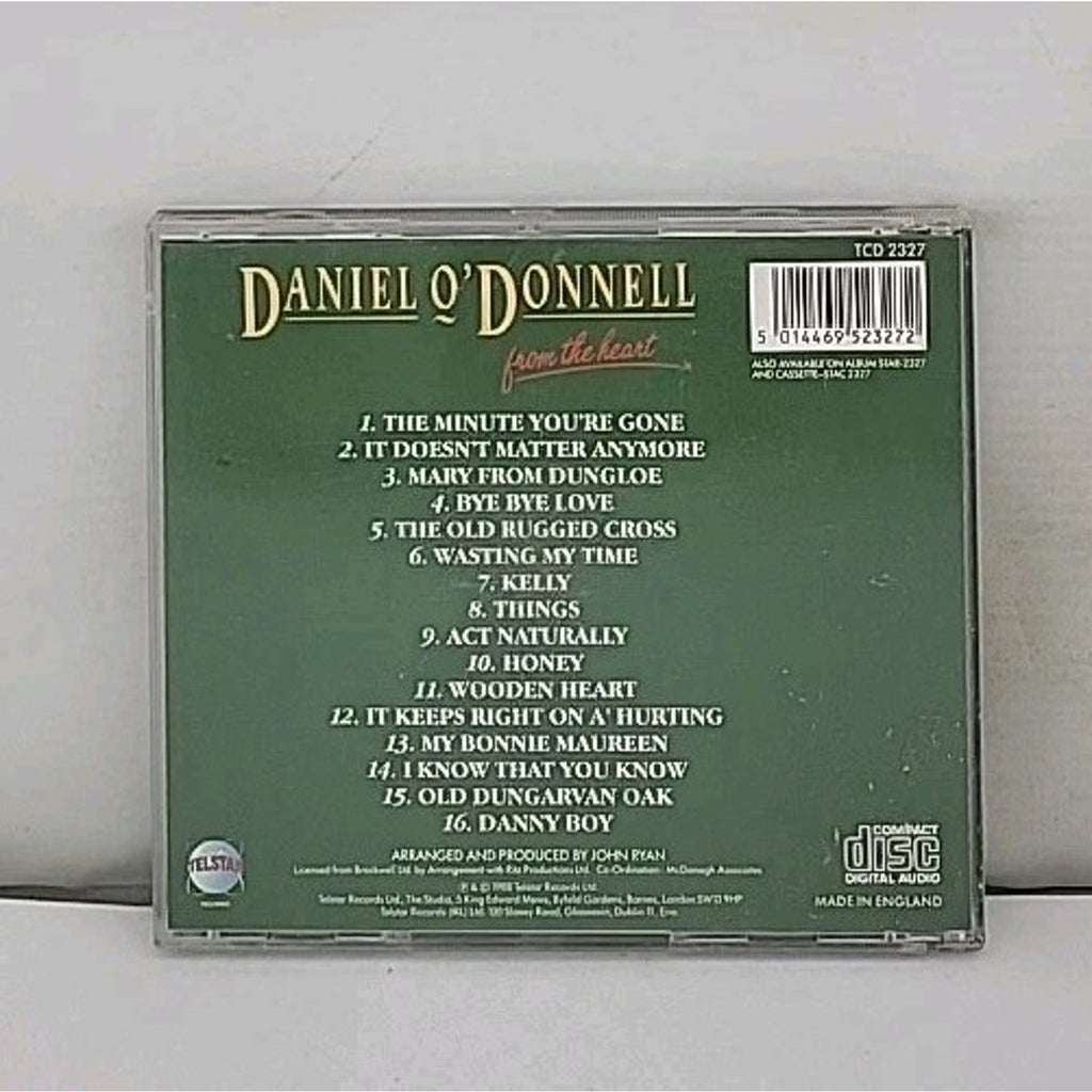 From The Heart By Daniel O'Donnell CD