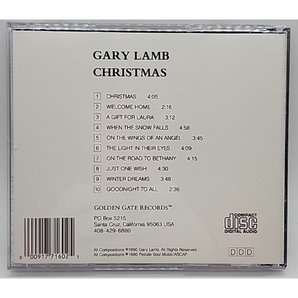 Christmas by Gary Lamb (New Age) (CD, 1992, Golden Gate (New Age))