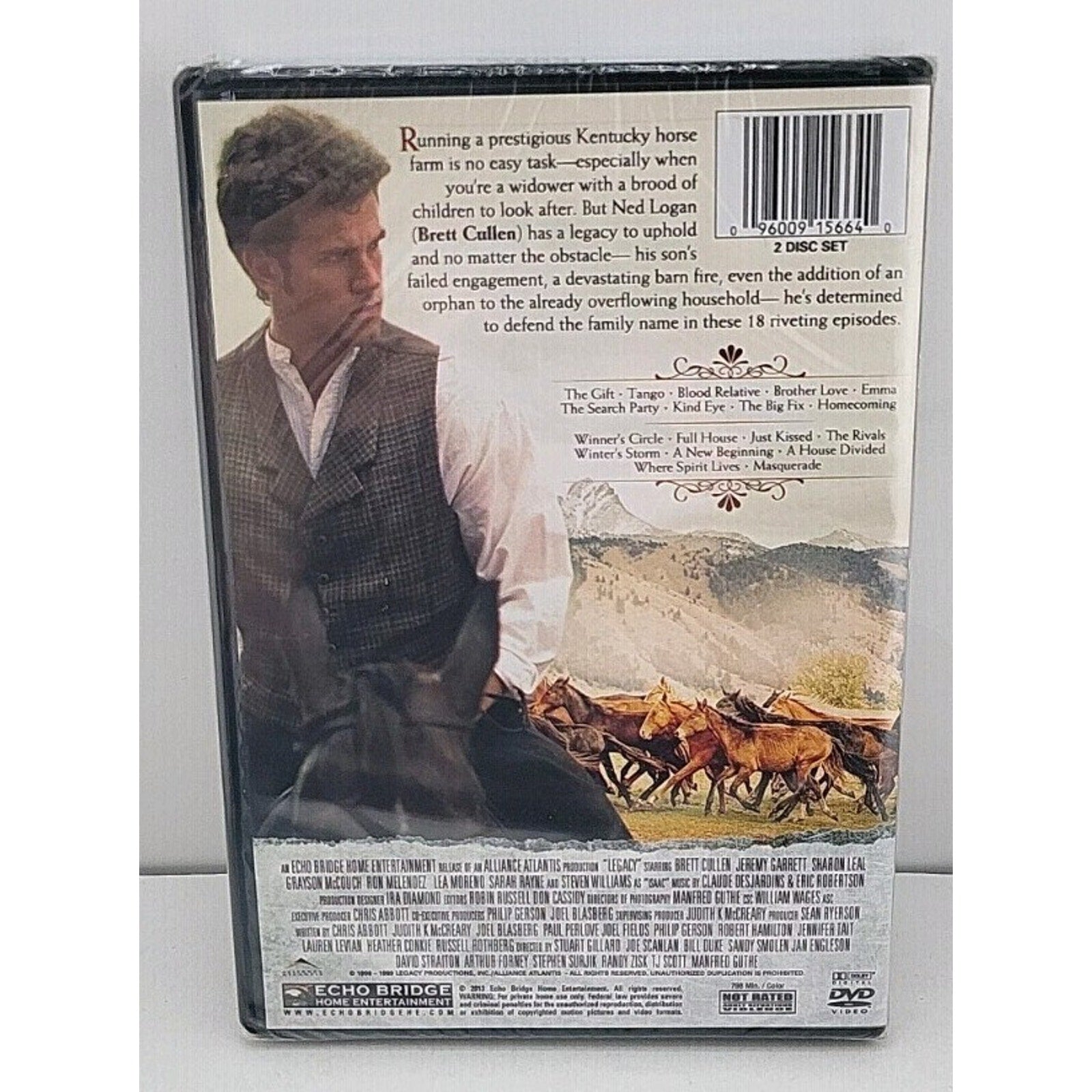 Legacy: The Complete Series (DVD, 2013, 2-Disc Set) *Brand New*