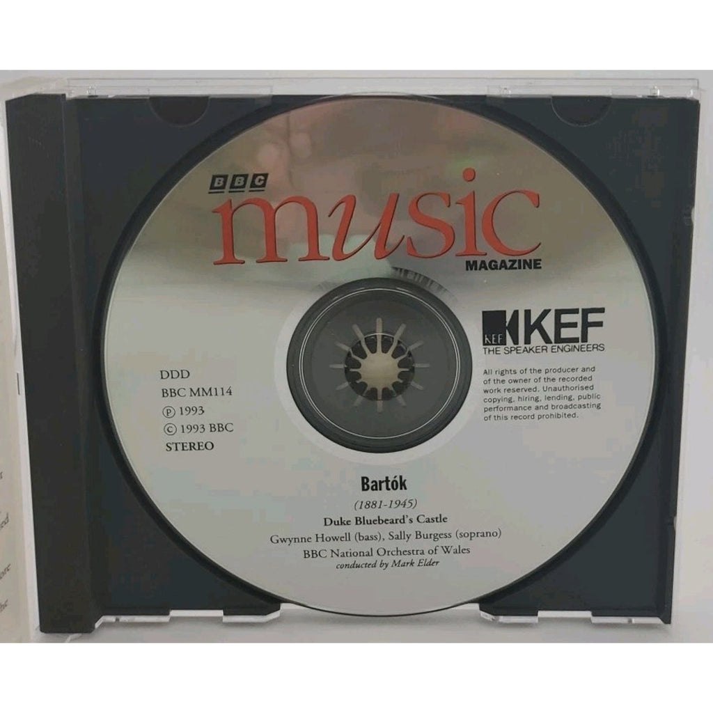 Bartok! ~Duke Bluebeard's Castle! ~CD ~9 Tracks ~BBC Music Volume II No.2 ~1993