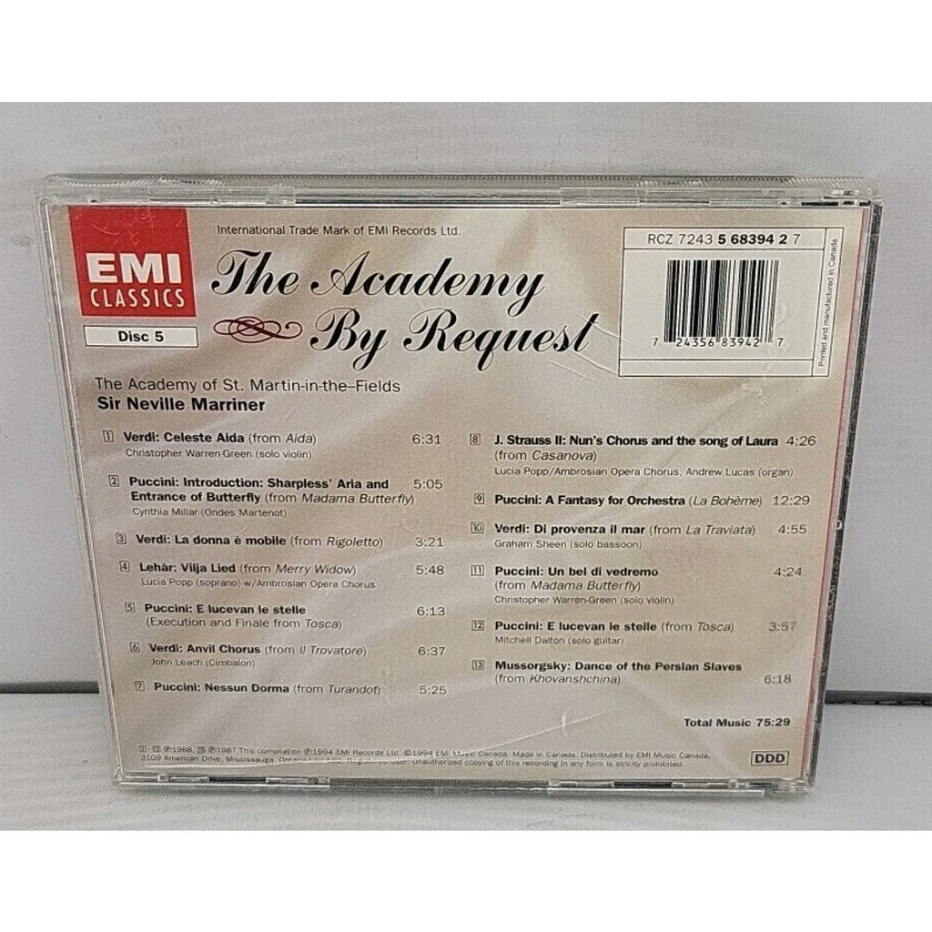 The Academy By Request Disc 5 ONLY CD