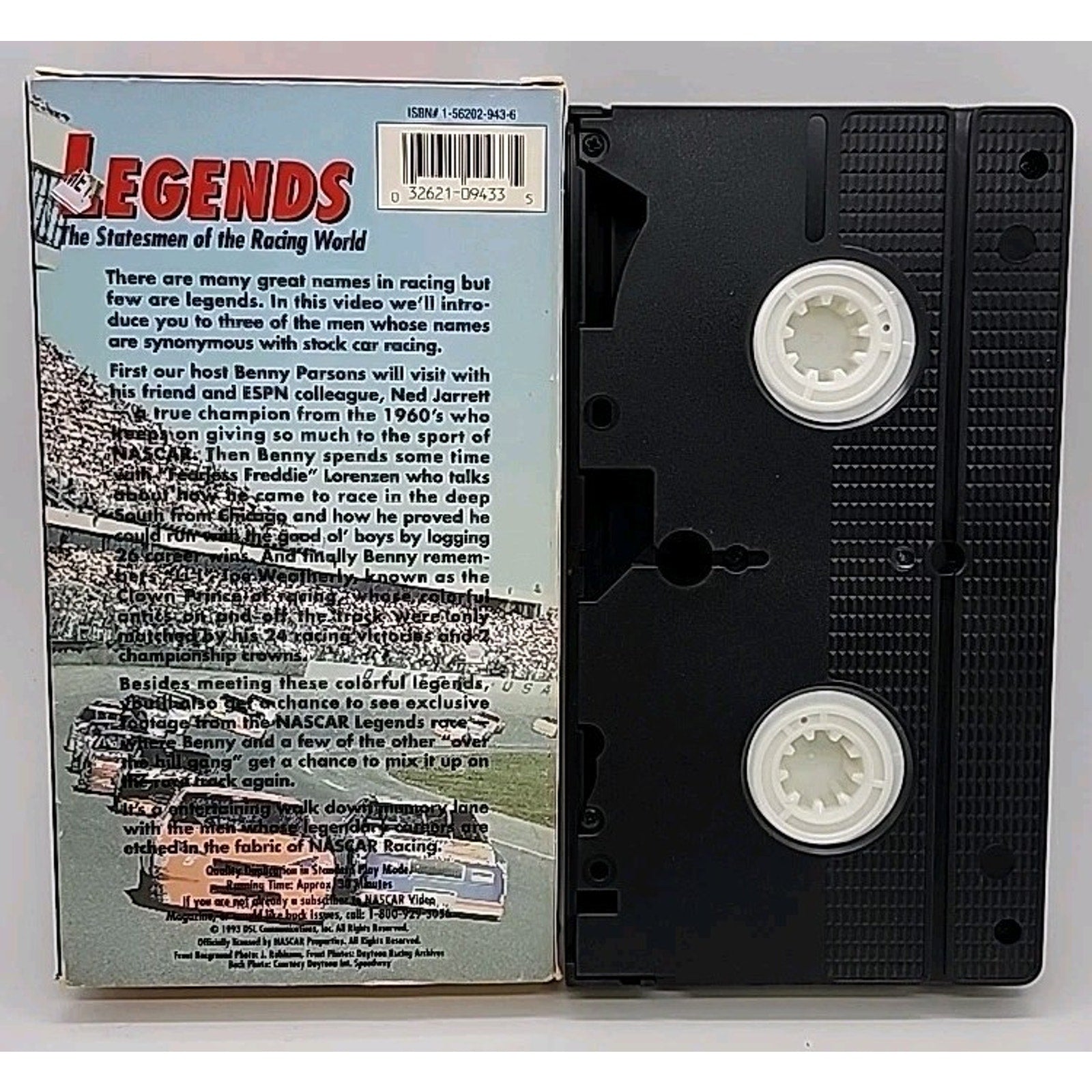 NASCAR Video - Collectors Series - Legends (VHS, 1993)