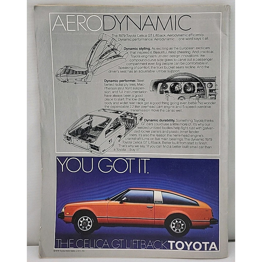 Car And Driver Magazine - February 1979 - Volume 24 Number 8