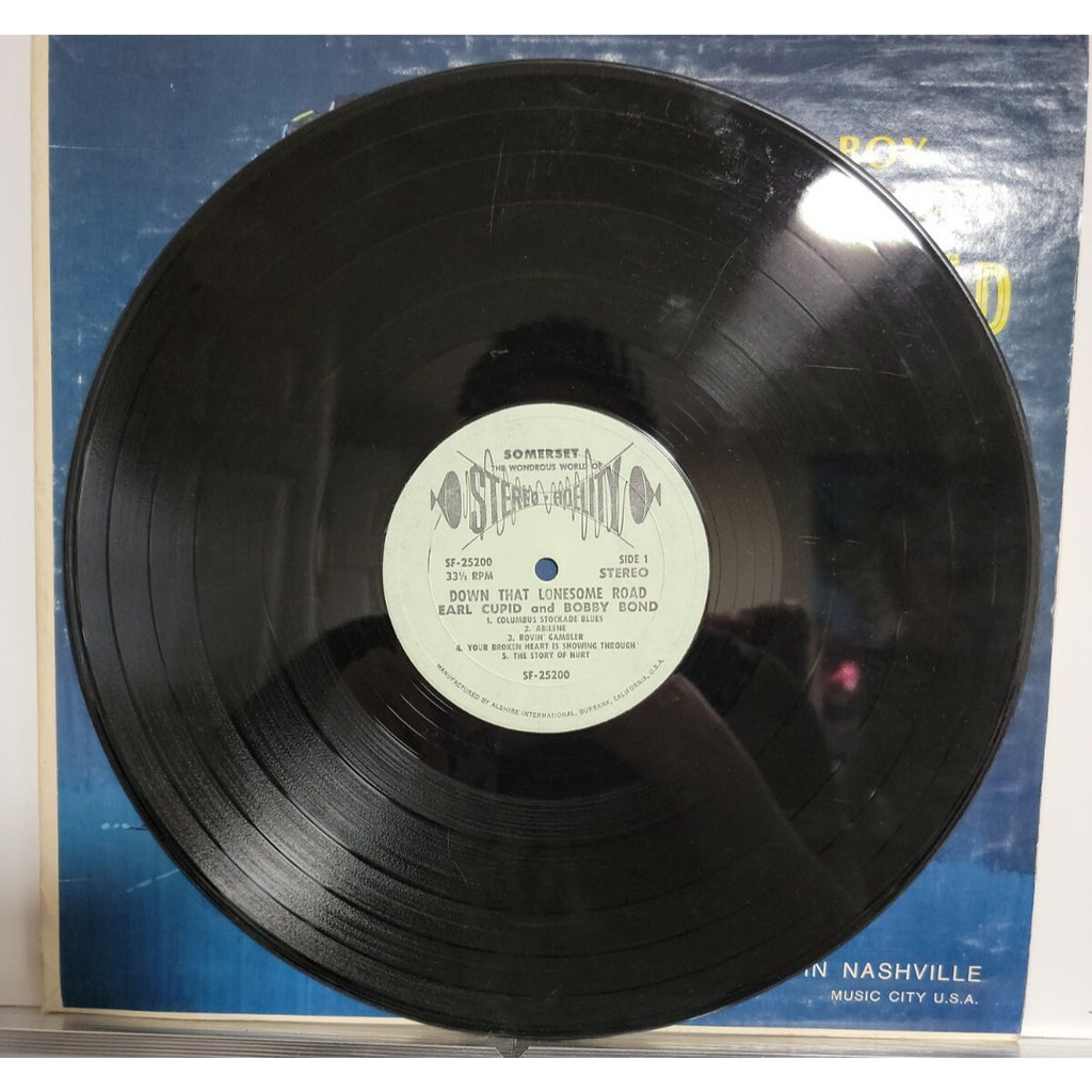 Earl Cupit And Bobby Bond ‎– A Country Boy Looks Down That Lonesome Road (Vinyl)