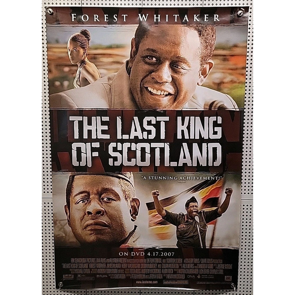 Last King of Scotland Original Video Release Poster 27 x 40 Rolled