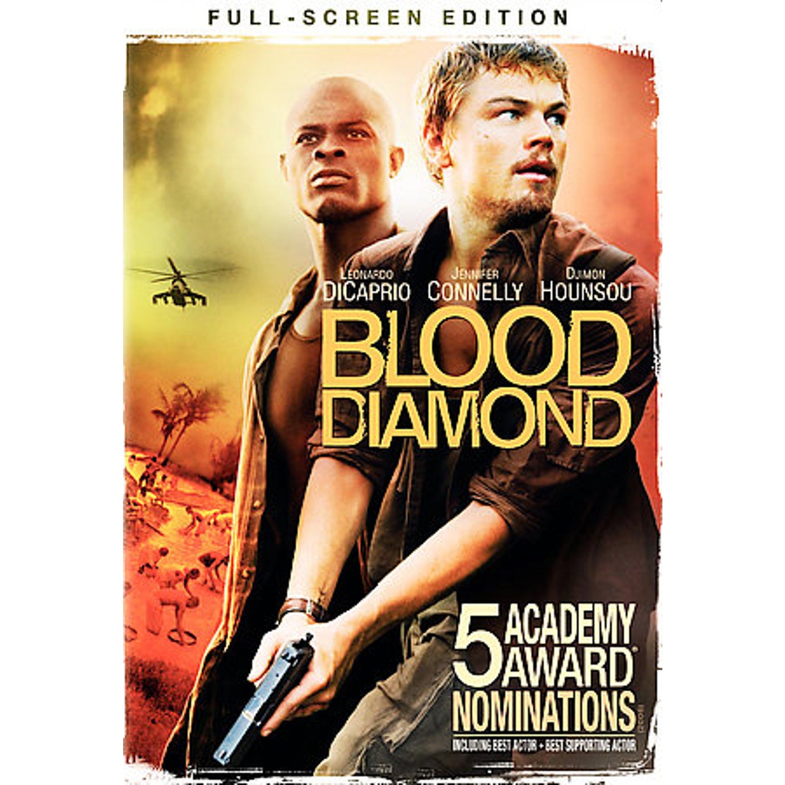 Blood Diamond (DVD, 2007, Full Frame)