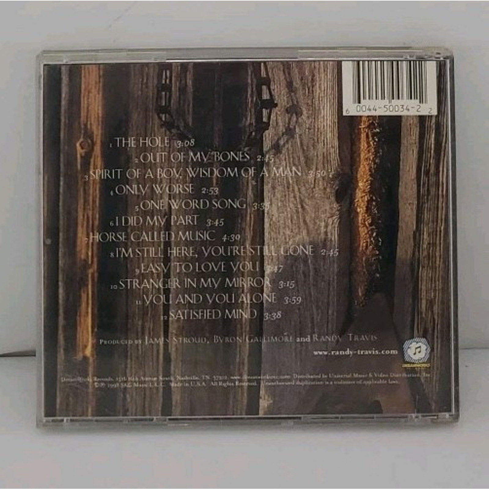 You and You Alone by Randy Travis (Country) (CD, Apr-1998, Dreamworks SKG)