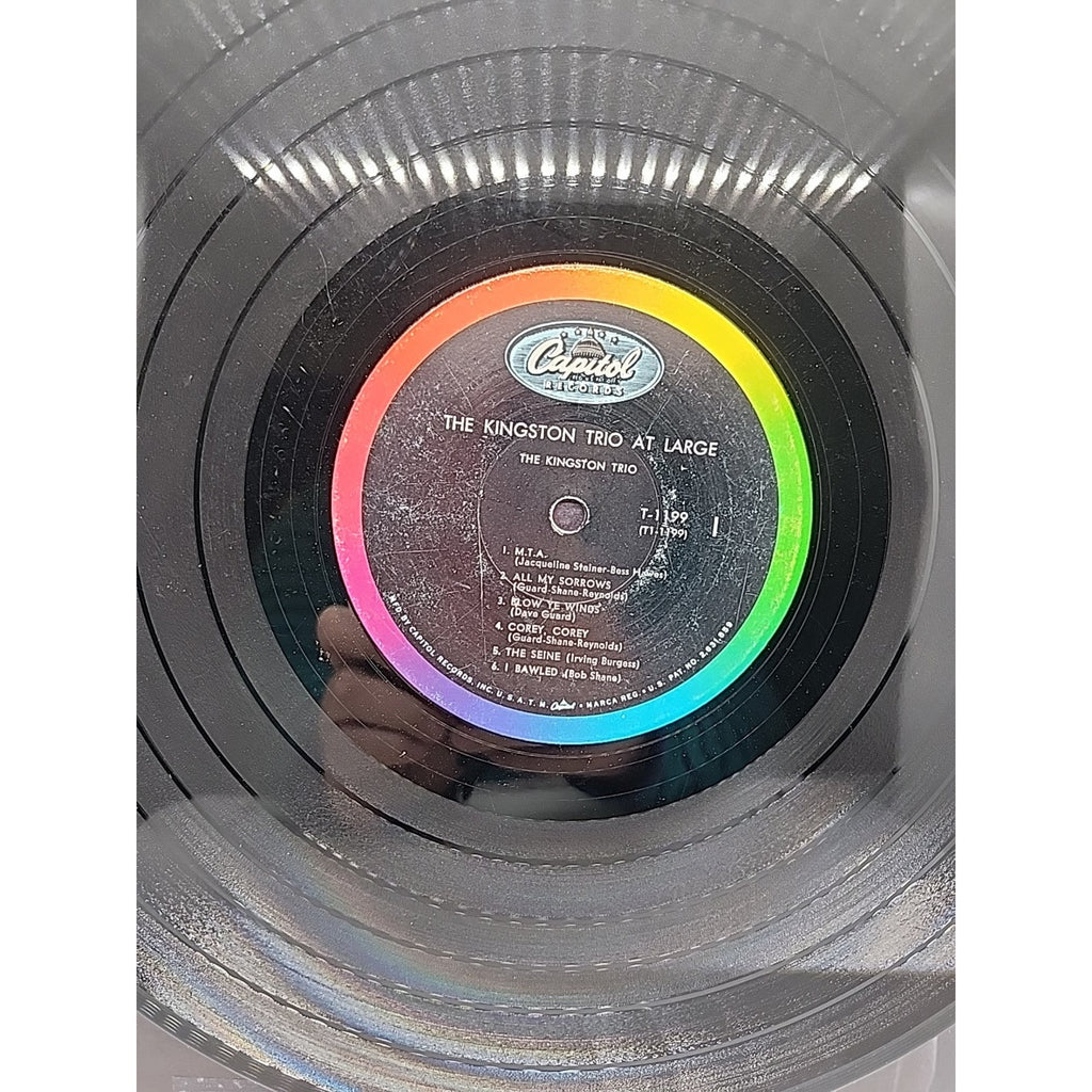 The Kingston Trio - At Large - Capitol Records T-1199 1959 (Record)