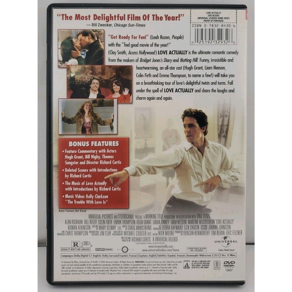Love Actually (DVD, 2003)