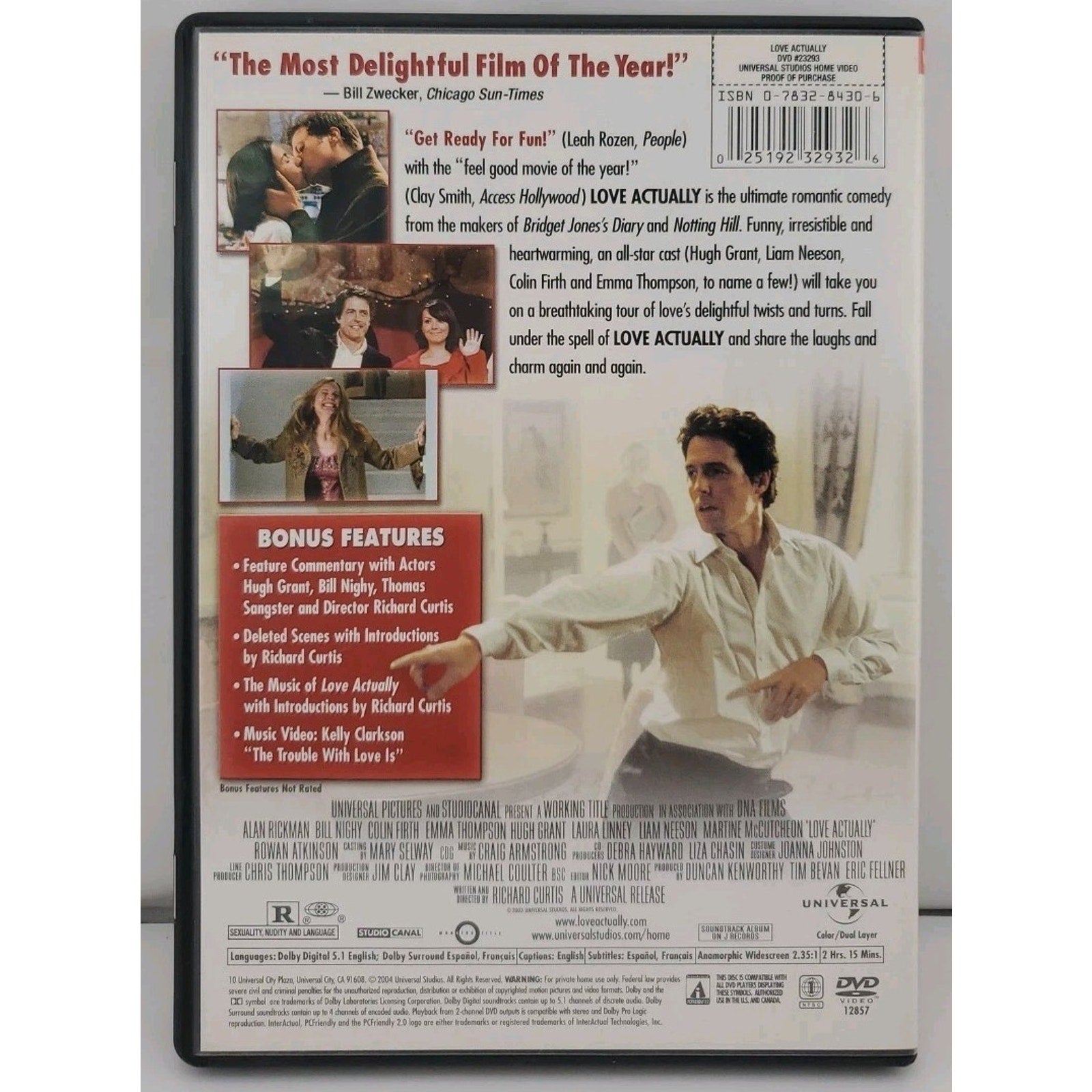 Love Actually (DVD, 2003)
