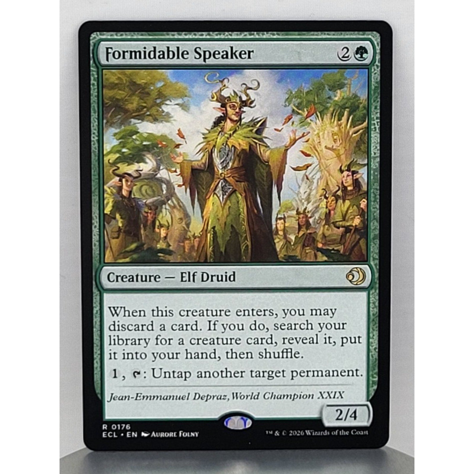 Formidable Speaker - Lorwyn Eclipsed (ECL)