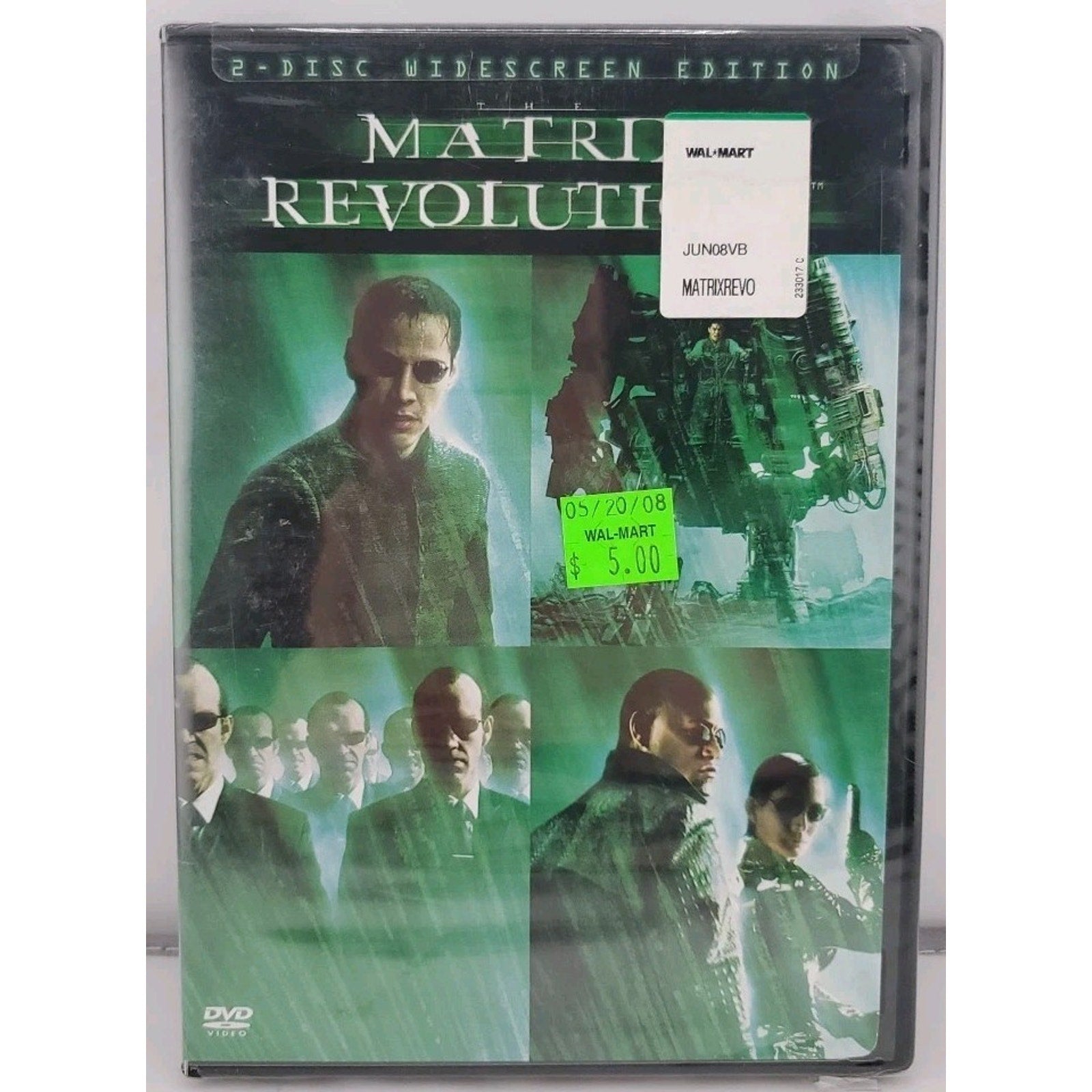 The Matrix Revolutions (DVD, 2003) *Brand New*