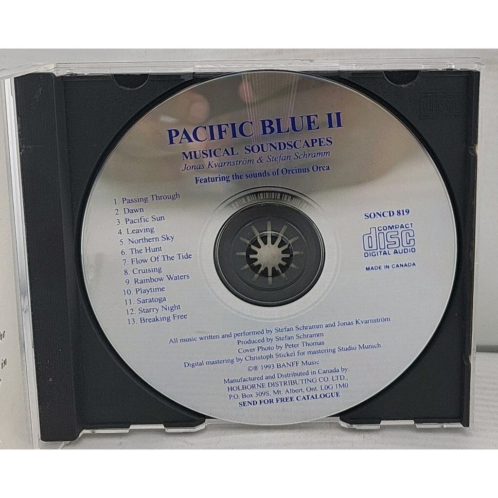 Pacific Blue, Vol. 2 by Stefan Schramm (CD, Mar-1994, Sounds Of Nature)