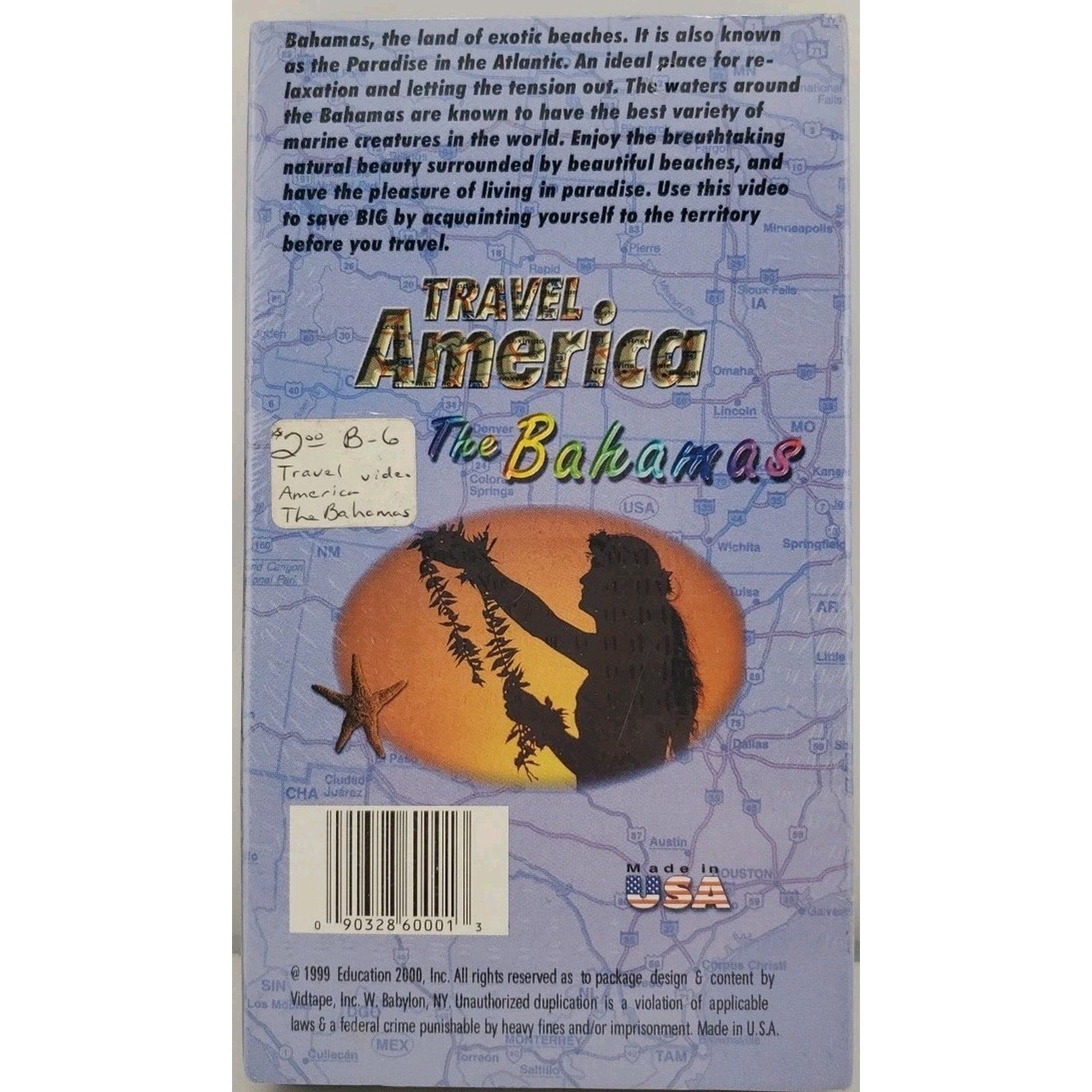 Travel America The Bahamas (VHS) *Brand New*