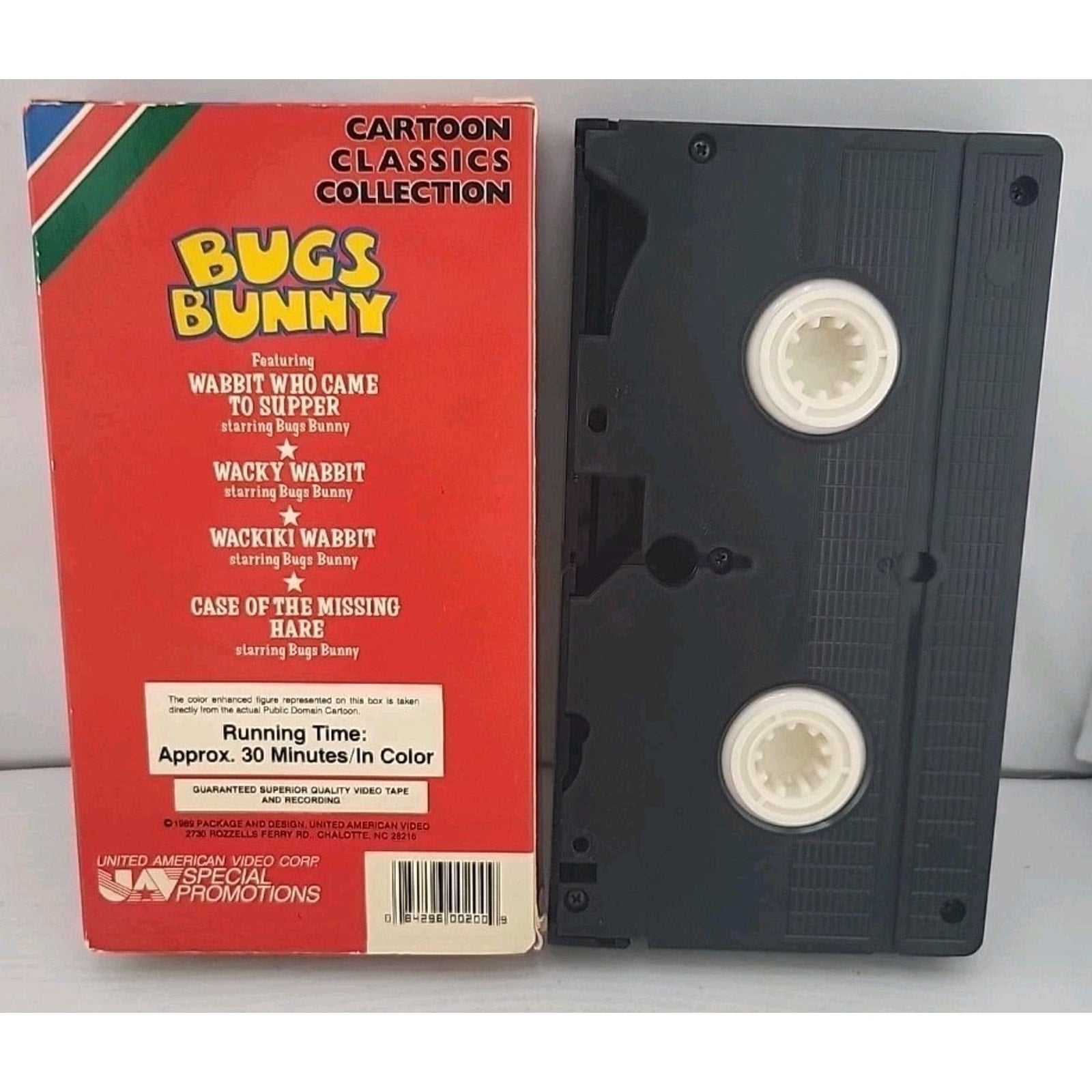 VHS Bugs Bunny Cartoon Classics Collection Vol 1 (VHS, 1989)