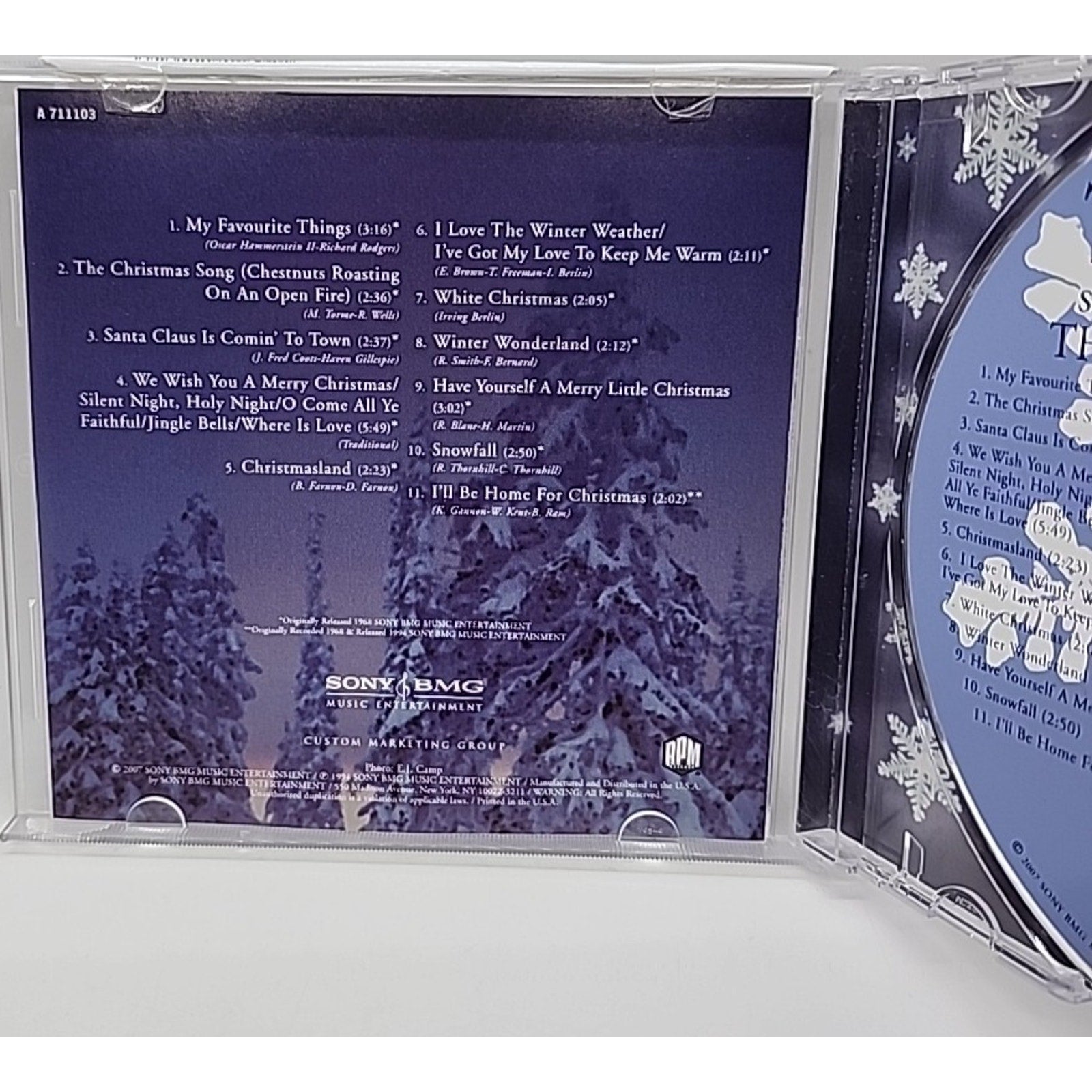 Snowfall: the Christmas Album by Bennett, Tony (CD, 2007)