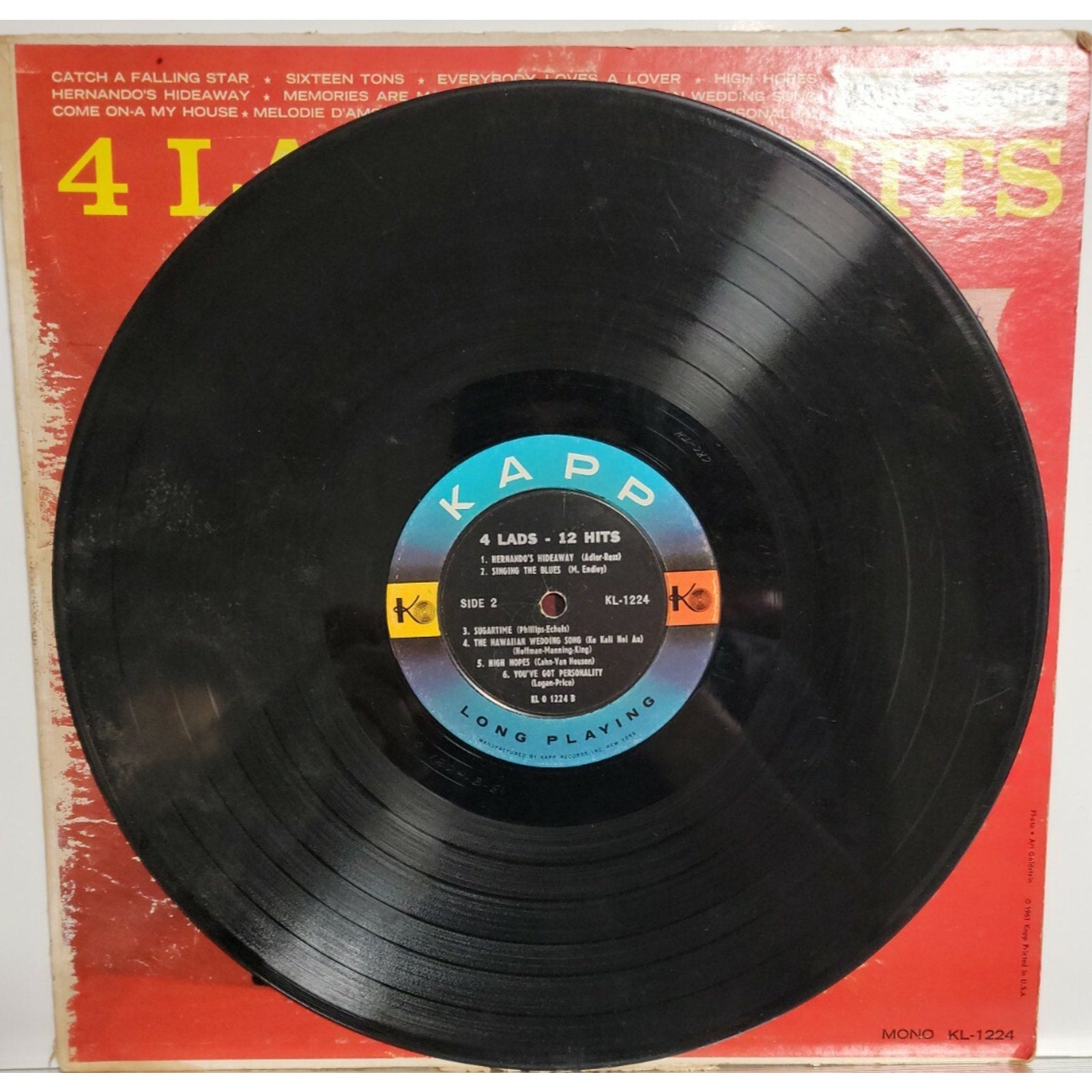 4 Lads – 12 Hits (Vinyl)