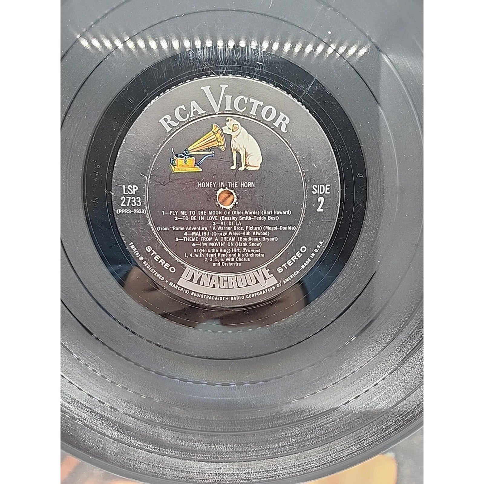 Al Hirt Honey In The Horn (Record)