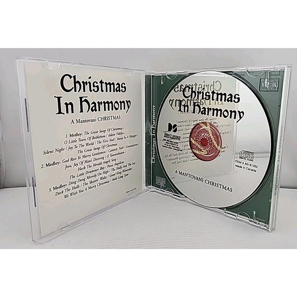 Christmas in Harmony A Mantovani Christmas CD, Canada 1998